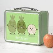 Lunch Box Illustration de mignonne guava feijoa (En situation)