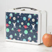 Lunch Box Illustration de motif spatial (En situation)