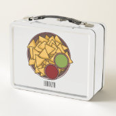 Lunch Box Illustration de Nachos (Dos)