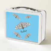 Lunch Box illustration de papillon géant léopard de dessin a (Dos)