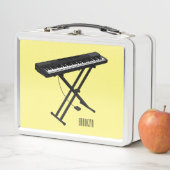 Lunch Box Illustration de piano clavier (En situation)