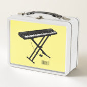Lunch Box Illustration de piano clavier (Devant)