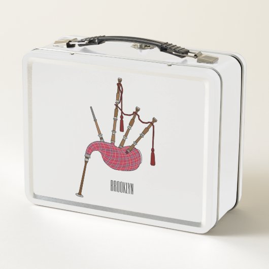 Lunch Box Illustration de pipes (Dos)