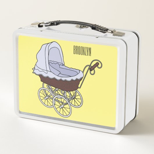 Lunch Box Illustration de poussette (Dos)