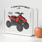 Lunch Box Illustration de Quad bike atv (En situation)