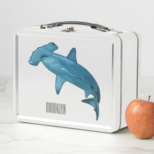 Lunch Box Illustration de requin marteau (En situation)