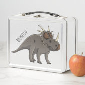 Lunch Box Illustration de Styracosaurus (En situation)