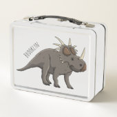 Lunch Box Illustration de Styracosaurus (Dos)
