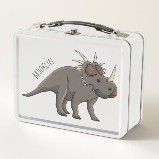 Lunch Box Illustration de Styracosaurus (Devant)