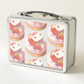 Lunch Box Illustration de tarte aux fraises (Dos)