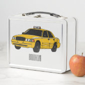 Lunch Box Illustration de taxi (En situation)