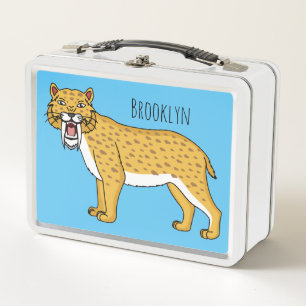 Lunch Box Illustration de tigre à dents de sabre
