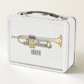 Lunch Box Illustration de trompette (Dos)