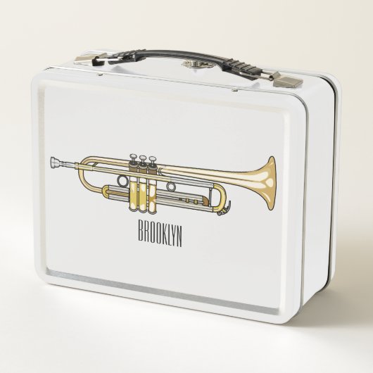 Lunch Box Illustration de trompette (Dos)