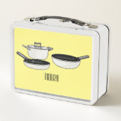 Lunch Box Illustration des jeux de cuisine (Dos)