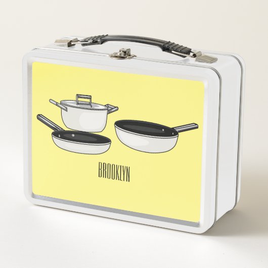 Lunch Box Illustration des jeux de cuisine (Devant)