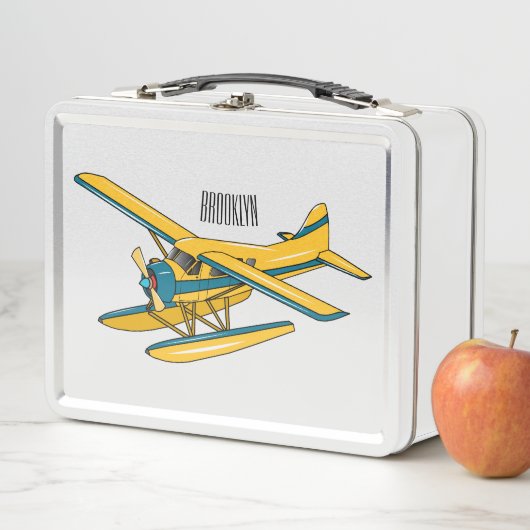Lunch Box Illustration d'hydravion (En situation)