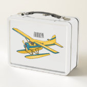 Lunch Box Illustration d'hydravion (Dos)