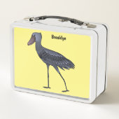 Lunch Box Illustration d'oiseau de cordonnier (Dos)