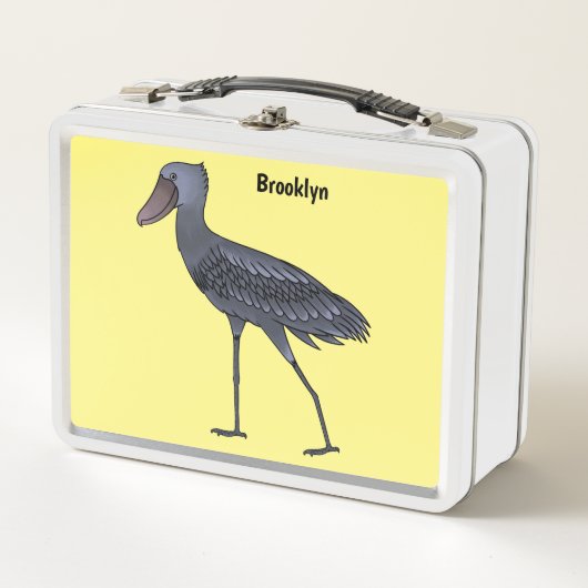 Lunch Box Illustration d'oiseau de cordonnier (Devant)