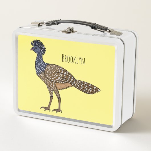 Lunch Box Illustration d'oiseau de curassow (Devant)