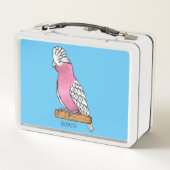 Lunch Box Illustration d'oiseau de Galah (Dos)