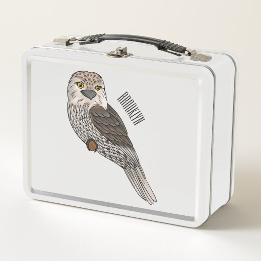 Lunch Box Illustration d'oiseau de Tawny frogmouth (Devant)