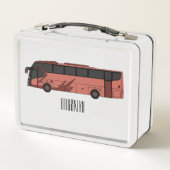Lunch Box Illustration du bus (Dos)