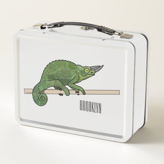 Lunch Box Illustration du caméléon de Jackson (Dos)