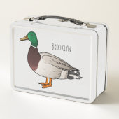 Lunch Box Illustration du canard de Majard (Dos)