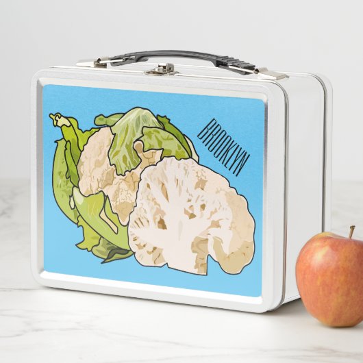 Lunch Box Illustration du chou-fleur (En situation)