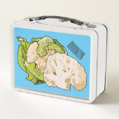 Lunch Box Illustration du chou-fleur (Dos)