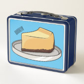 Lunch Box Illustration du dessin animé Cheesecake (Dos)