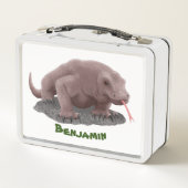 Lunch Box Illustration du dragon de Komodo (Dos)