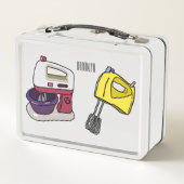 Lunch Box Illustration du mixer (Dos)