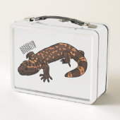 Lunch Box Illustration du monstre Gila (Dos)