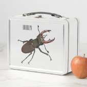 Lunch Box Illustration du scarabée de stade (En situation)