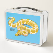 Lunch Box Illustration du serpent python birman (Devant)