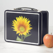 Lunch Box Illustration du tournesol (En situation)