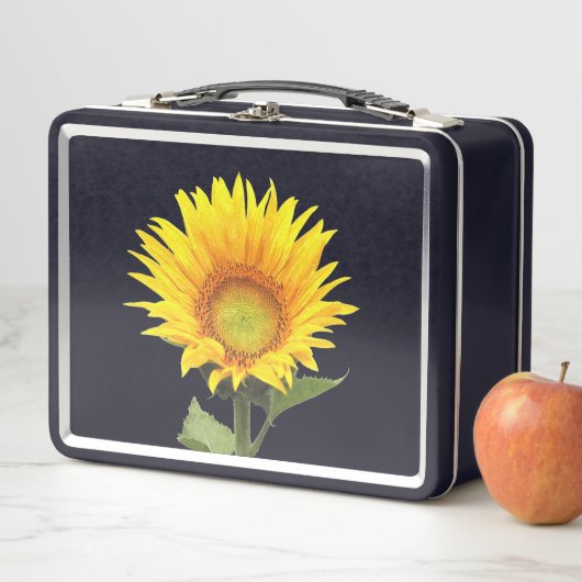 Lunch Box Illustration du tournesol (En situation)
