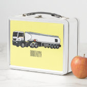 Lunch Box Illustration du transport de carburant par camion- (En situation)