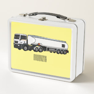Lunch Box Illustration du transport de carburant par camion-