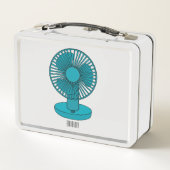 Lunch Box Illustration du ventilateur (Dos)