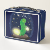 Lunch Box Illustration du ver vert mou (Devant)