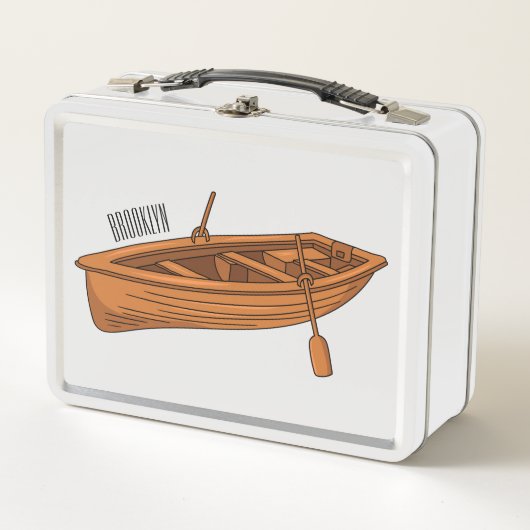 Lunch Box Illustration d'un bateau à roues (Devant)