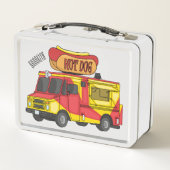Lunch Box Illustration d'un camion de nourriture pour chien  (Dos)