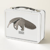 Lunch Box Illustration d'un dessin animé d'Anteater (Dos)