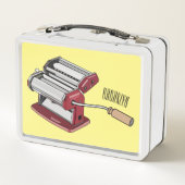 Lunch Box Illustration d'un fabricant de pâtes alimentaires (Dos)