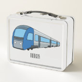 Lunch Box Illustration d'un train électrique (Dos)