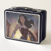 Lunch Box Illustration d'une femme en crise infinie (Dos)